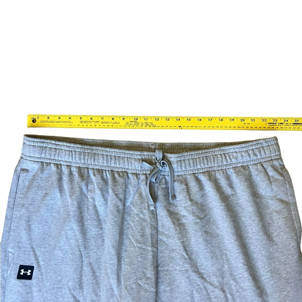 NWT Under Armour Men's Rival Fleece Joggers Loose Fit Tapered Leg Sweatpant 4XL - Picture 11 of 11